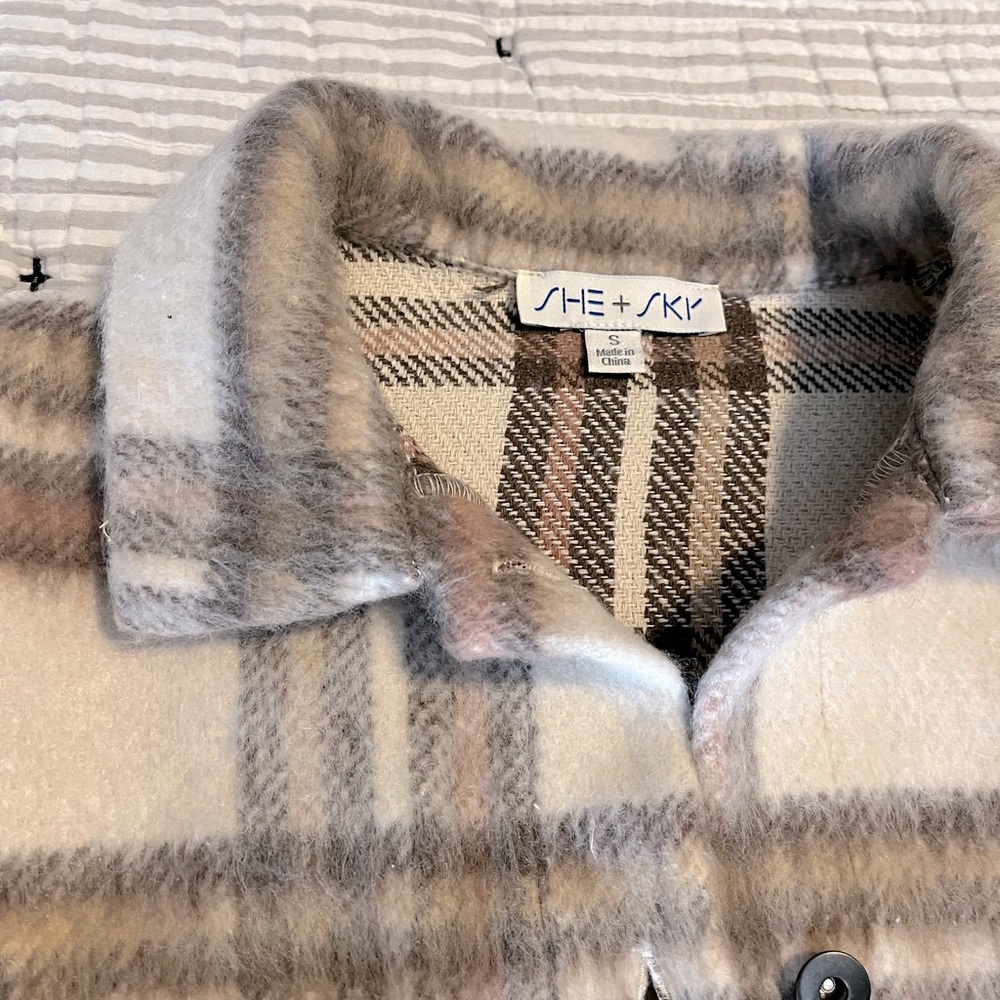 Plaid Shacket - Picture 3 of 3